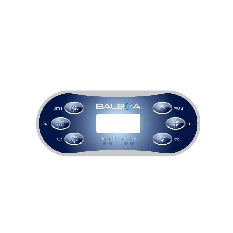 Tableau de commande BALBOA TP600 - 2 JETS Avec étiquette BALBOA