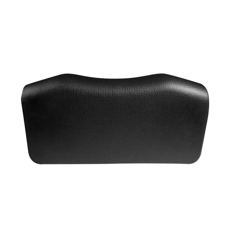 Appui-tête noir pour spa avec fixation à clips 30 x 16 x 6 cm