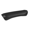 Appui-tête noir pour spa avec fixation à clips 28 x 11,5 x 5,5 cm