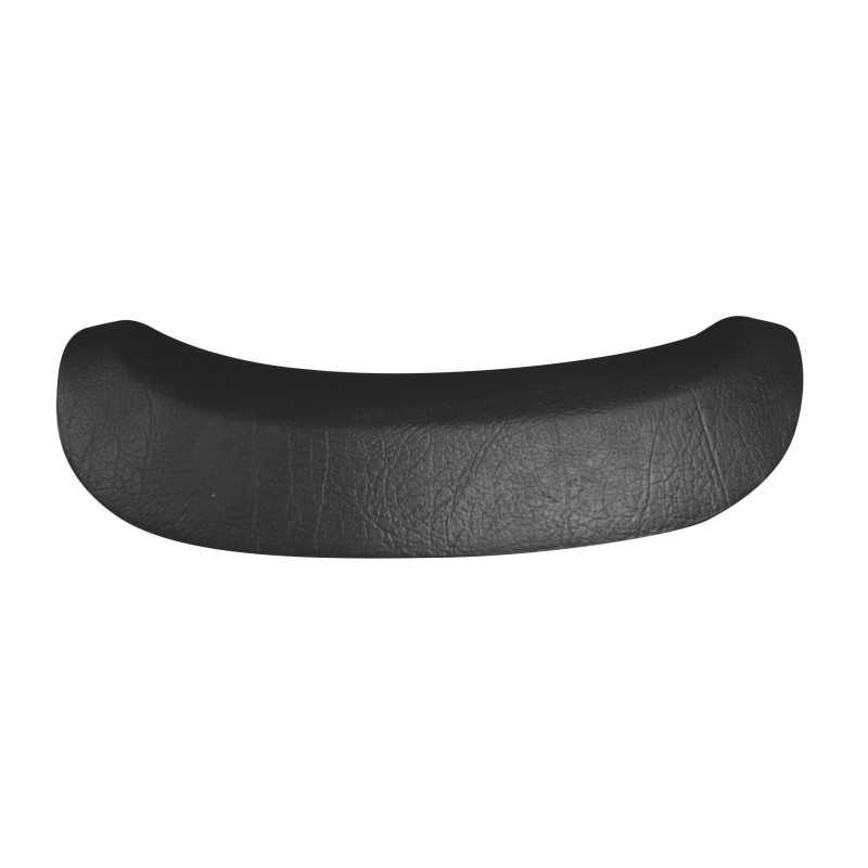 Appui-tête noir pour spa avec fixation à clips 28 x 11,5 x 5,5 cm