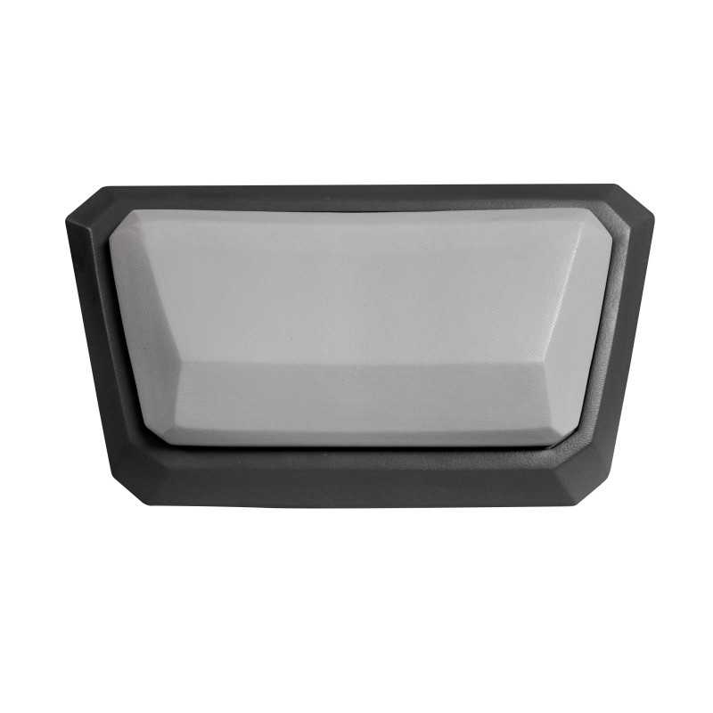 Appui-tête noir pour spa avec fixation à clips 27,5 x 15 x 5,5 cm