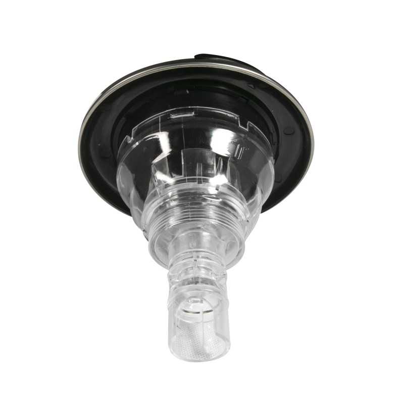 Hydrojet rotatif avec porte-jet de Ø 13 cm