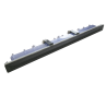 Cascade PVC noir de 59 cm