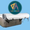 Couverture enroulable sur mesure de spa extérieur | Avospas