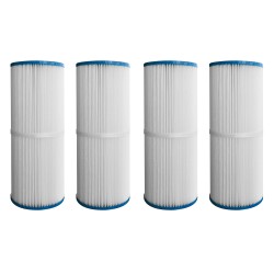 Lot de 4 filtres Spa | Diamètre Ø 12,5 cm | Longueur 33,8 cm