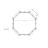 Liner 75/100 angle 135° 492,5 X 315 x 126 cm angle 135° ST BERNARD - ST LOUIS Waterclip | Avospas