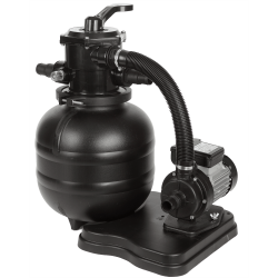 Platine de filtration à sable 8,5 M3H PVC - vanne 6 voies- Piscine Water'clip | Avospas