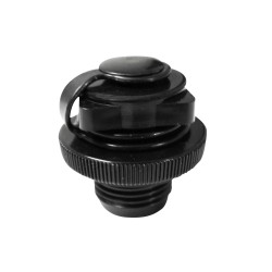 Valve de Gonflage Noire pour Spa Gonflable - Sécurité et Facilité d'Usage