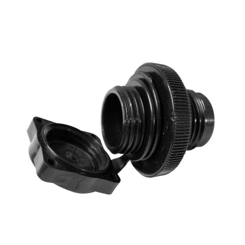 Valve de Gonflage Noire pour Spa Gonflable - Sécurité et Facilité d'Usage
