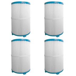Lot de 4 filtres de Spa | Diamètre Ø 17.9 cm Longueur 26.6 cm