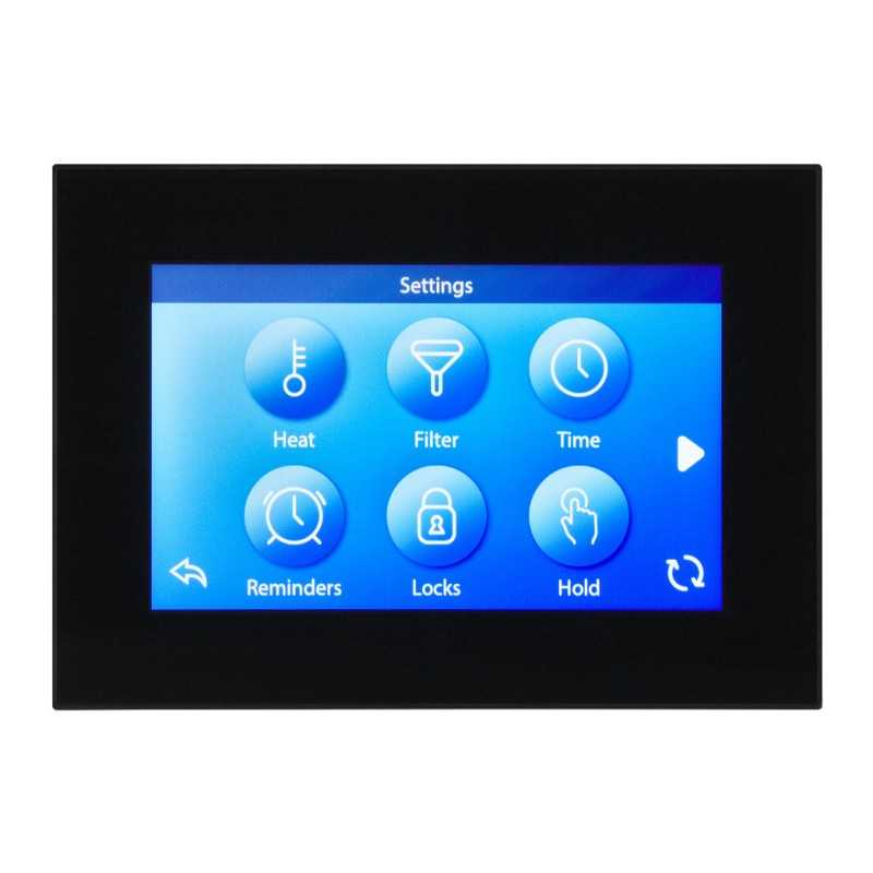 Tableau de commande BALBOA SPA TOUCH 3 avec étiquette